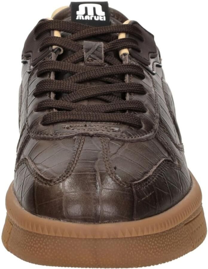 Maruti Yale Leather Croco Brown D66 Sneakesr Bruin Leer Crocoprint Dames Bruin - Foto 5