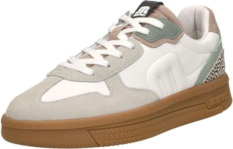 Maruti Yale Suede sneakers groen Wit Leer Lage sneakers - Foto 3