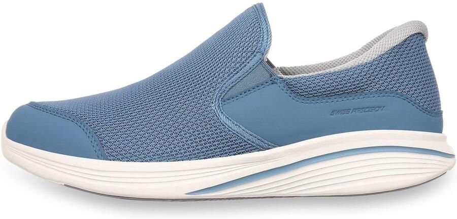 MBT Lage schoen ' SF-MODENA IV SLIP ON ' blauw denim