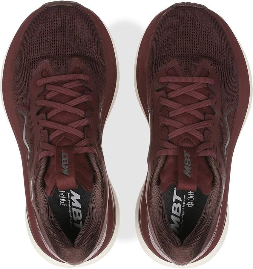 MBT Slip-on ' M-3000-2 LACE UP ' bordeaux - Foto 3
