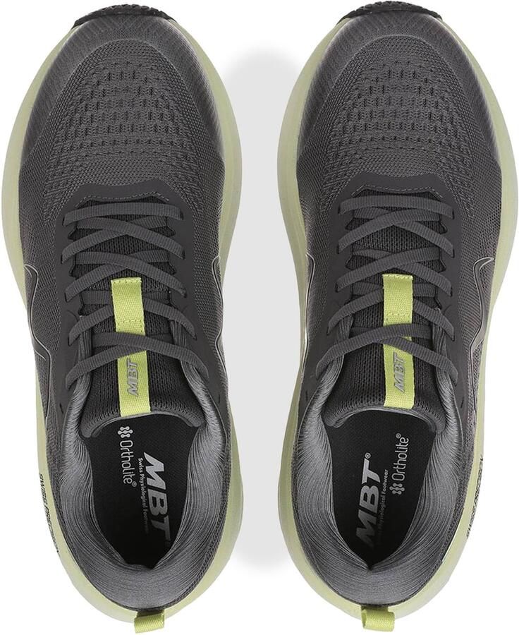 MBT Slip-ons ' -1000 II LACE UP ' donkergrijs - Foto 3