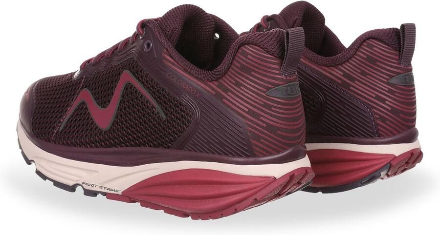 MBT Sneakers laag ' COLORADO X ' bordeaux - Foto 5