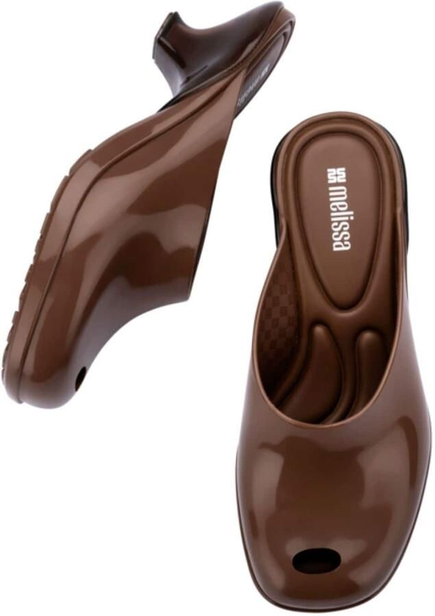 MELISSA Clogs 'Gaia' bruin - Foto 3
