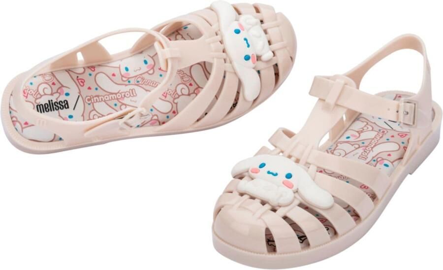 MELISSA Sandaal ' Possession x Hello Kitty And Friends' beige blauw wit - Foto 4