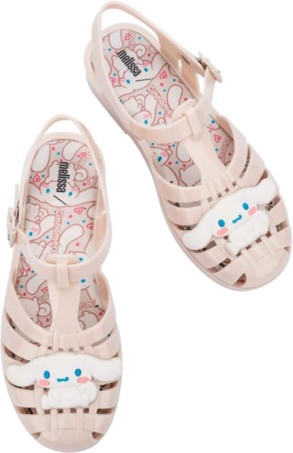 MELISSA Sandaal ' Possession x Hello Kitty And Friends' beige blauw wit - Foto 3
