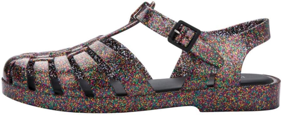 MELISSA Sandalen met riem 'Possession' blauw geel rood
