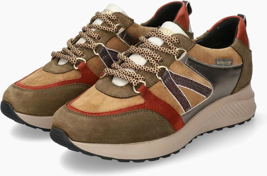 MEPHISTO Sneakers laag groen - Foto 2