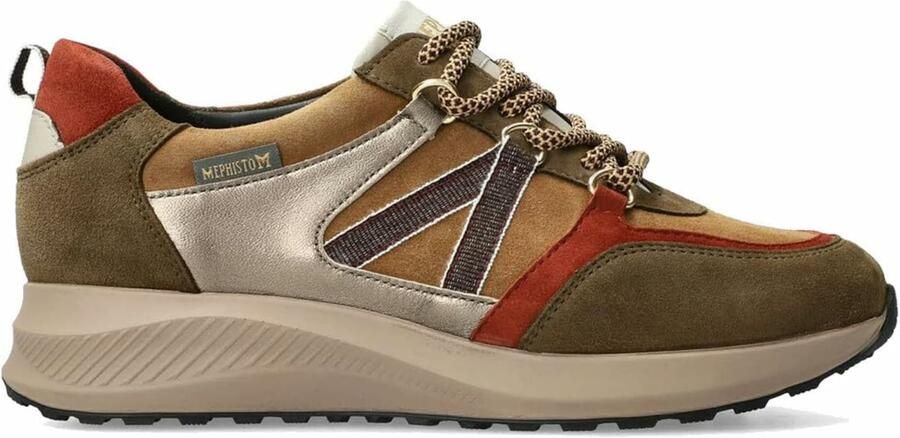 MEPHISTO Sneakers laag groen - Foto 5
