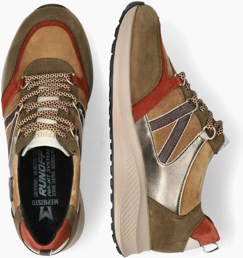 MEPHISTO Sneakers laag groen - Foto 3