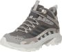 Merrell Women's Moab Speed 2 Mid GTX Wandelschoenen grijs - Thumbnail 2