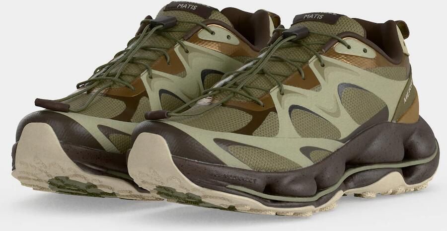 MERRELL Sneakers laag 'SPEEDARC MATIS' chocoladebruin pueblo kaki pastelgroen - Foto 5