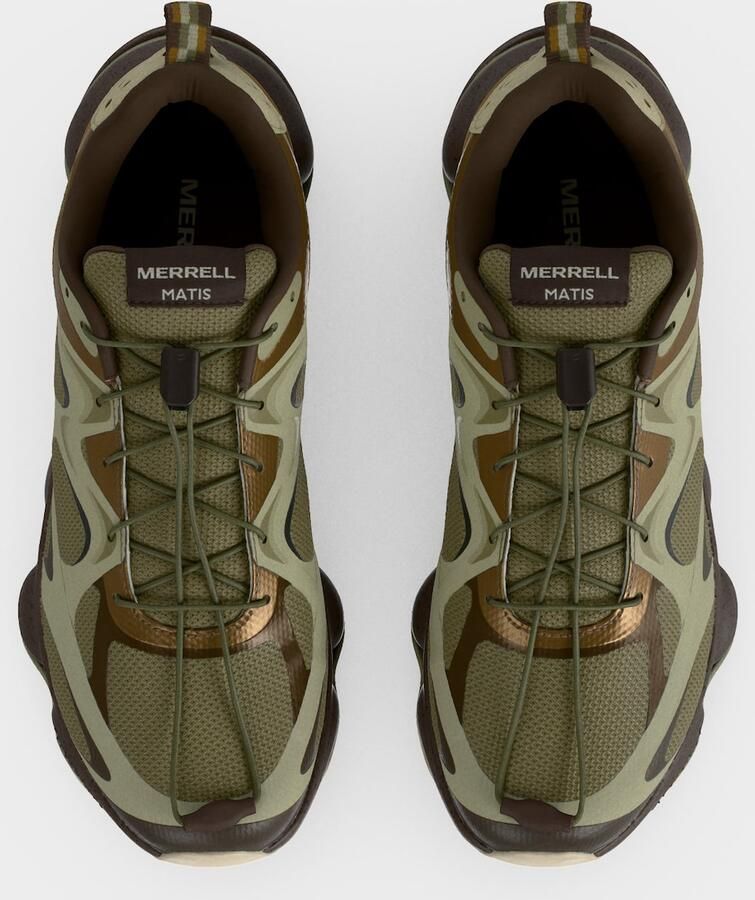MERRELL Sneakers laag 'SPEEDARC MATIS' chocoladebruin pueblo kaki pastelgroen - Foto 2