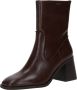 Mexx Enkellaars Philène Maya Donker Cognac Vrouwen Dark Cognac - Thumbnail 3