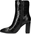 Mexx Vida Indy Enkellaarsjes Enkelboots met rits Dames Zwart - Zwart