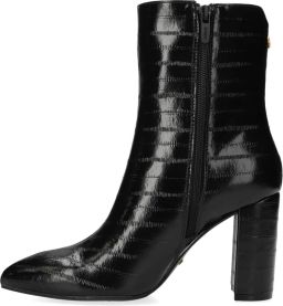 Mexx Vida Indy Enkellaarsjes Enkelboots met rits Dames Zwart