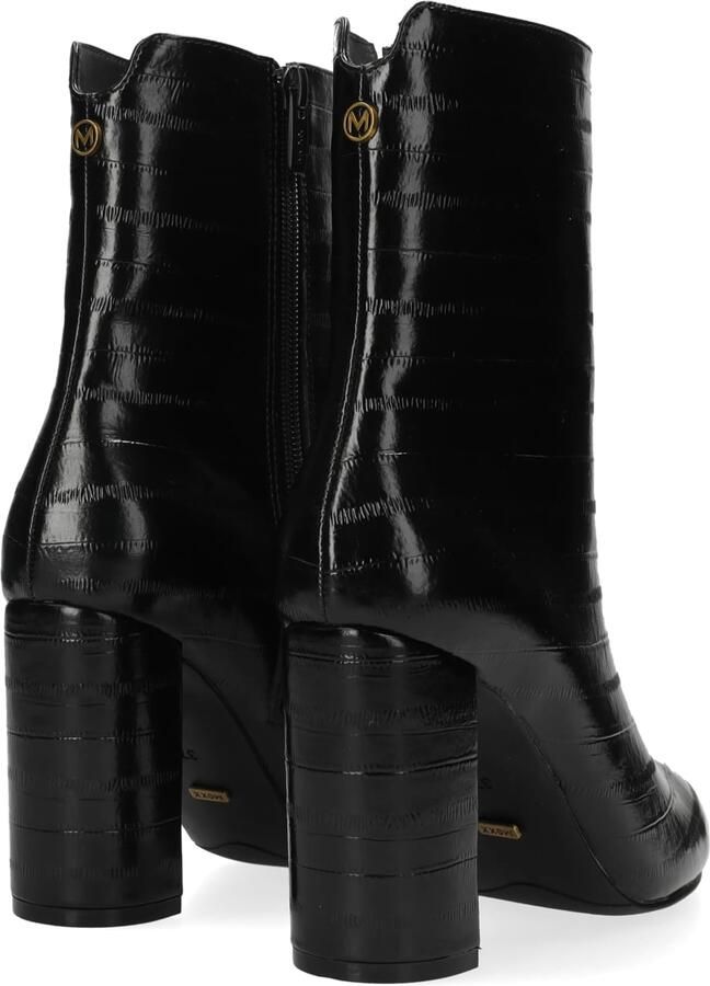 Mexx Vida Indy Enkellaarsjes Enkelboots met rits Dames Zwart - Foto 6