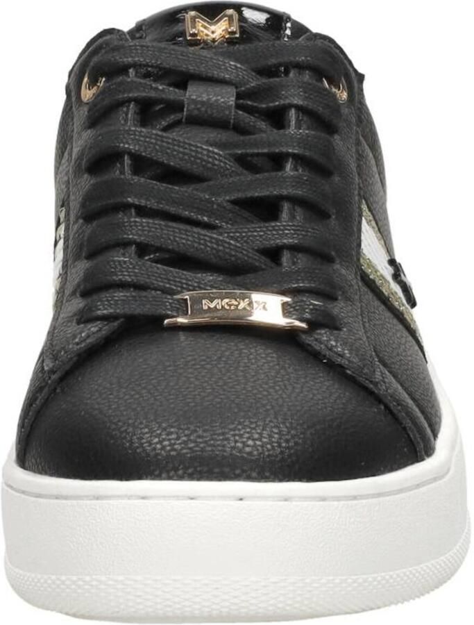Mexx Sneaker Nura Dames Zwart Goud - Foto 4