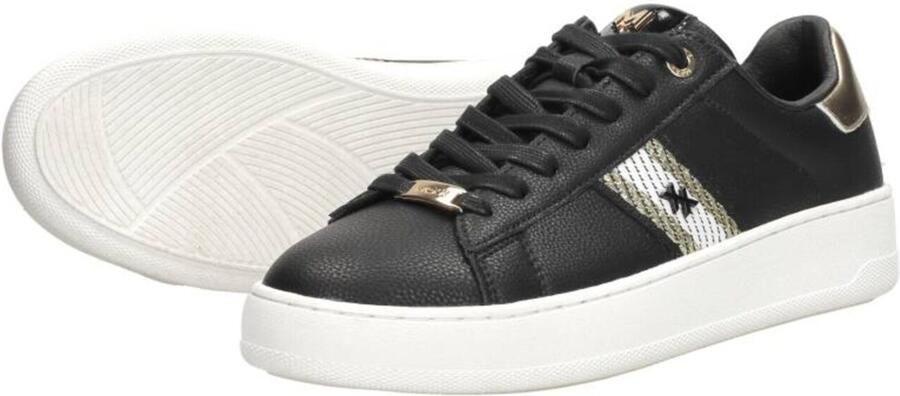 Mexx Sneaker Nura Dames Zwart Goud - Foto 6