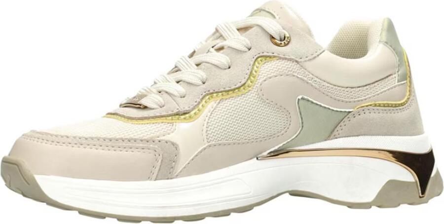 MEXX Sneakers laag 'Portia Liebe' cappuccino goud mintgroen - Foto 5