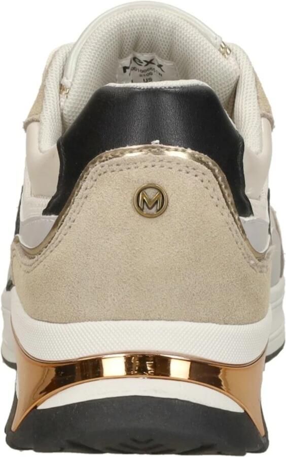 MEXX Sneakers laag 'Portia Liebe' cappuccino goud mintgroen - Foto 5