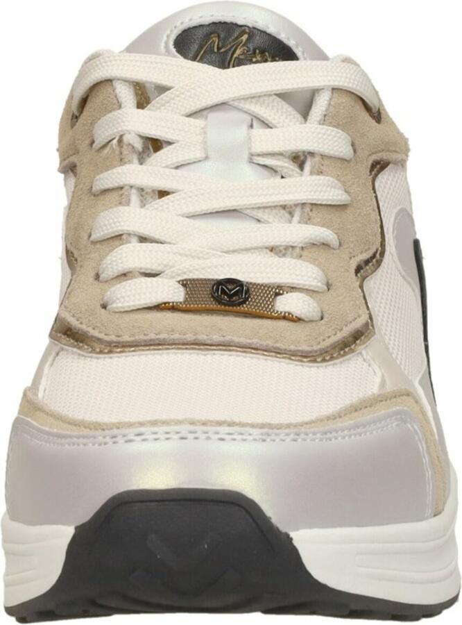 MEXX Sneakers laag 'Portia Liebe' cappuccino goud mintgroen - Foto 2