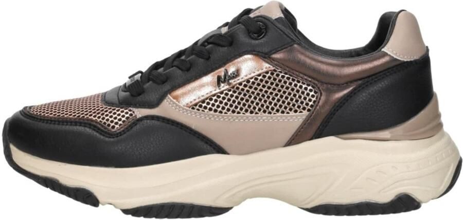 Mexx Sneakers Radja Pax MI001001453W-1101 Zwart Bruin - Foto 2