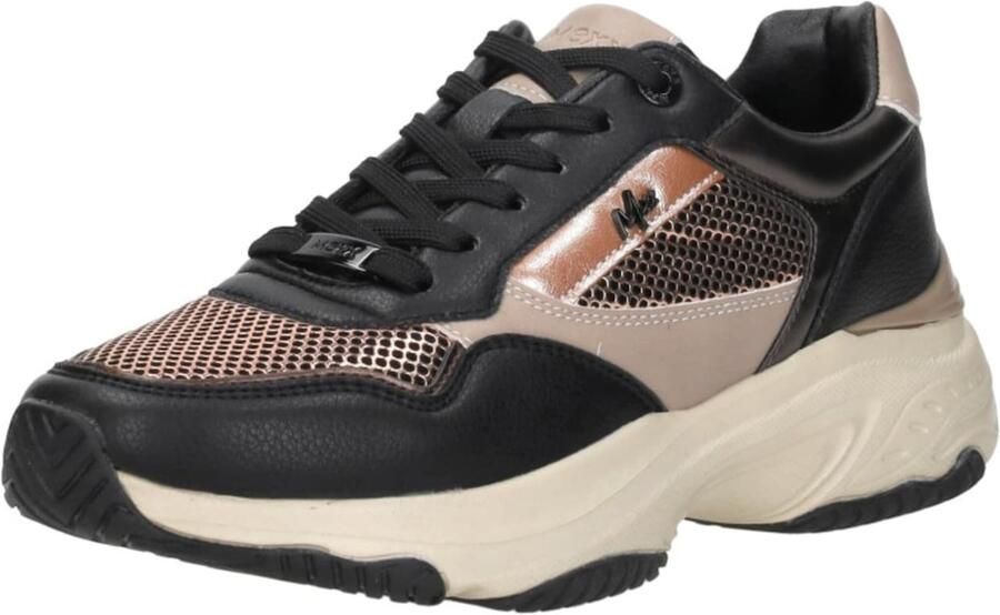 Mexx Sneakers Radja Pax MI001001453W-1101 Zwart Bruin - Foto 5