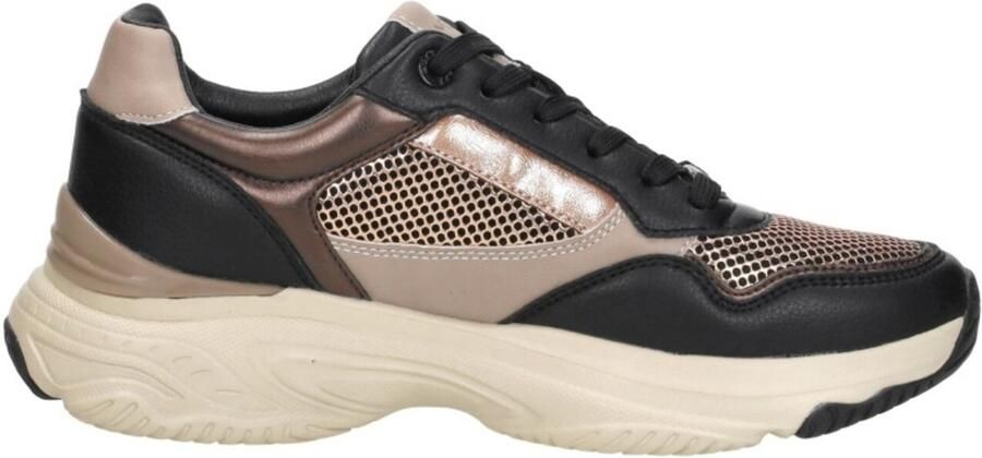 Mexx Sneakers Radja Pax MI001001453W-1101 Zwart Bruin - Foto 6