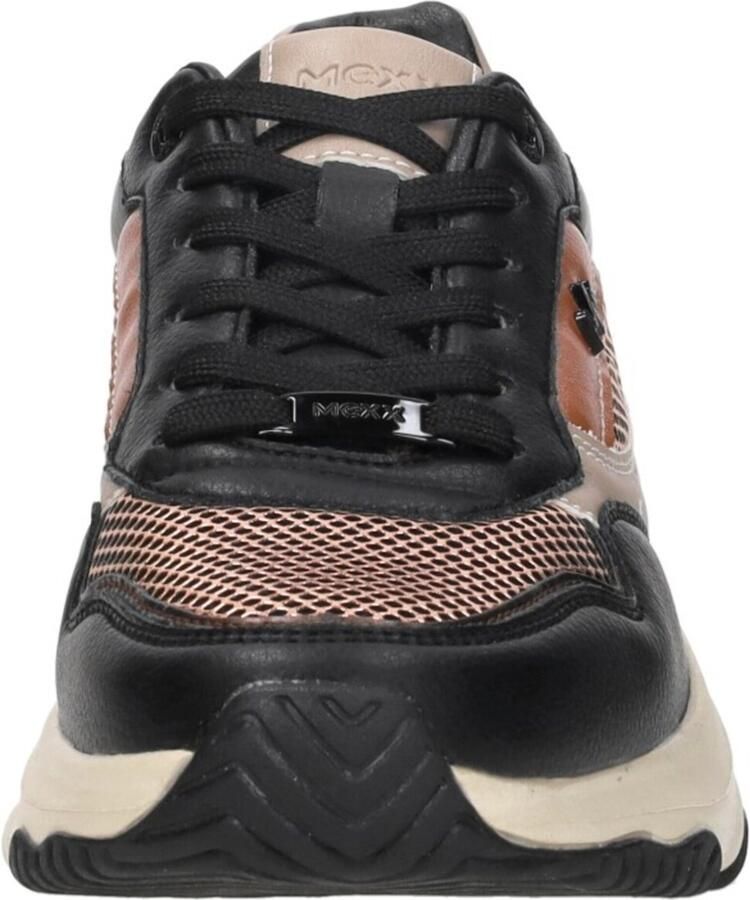 Mexx Sneakers Radja Pax MI001001453W-1101 Zwart Bruin - Foto 3