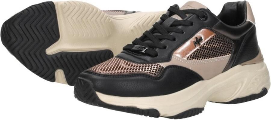 Mexx Sneakers Radja Pax MI001001453W-1101 Zwart Bruin - Foto 7