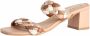 Mexx Beige Gevlochten Muiltjes Juliette Multicolor Dames - Thumbnail 3