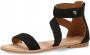 Mexx Eda leren sandalen zwart - Thumbnail 3