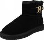 Mexx House Shoes Mid Bobby Buckle Zwart Dames House Shoes - Thumbnail 2