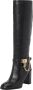 Michael Kors Hamilton Embellished Leather Boot Black Dames - Thumbnail 3