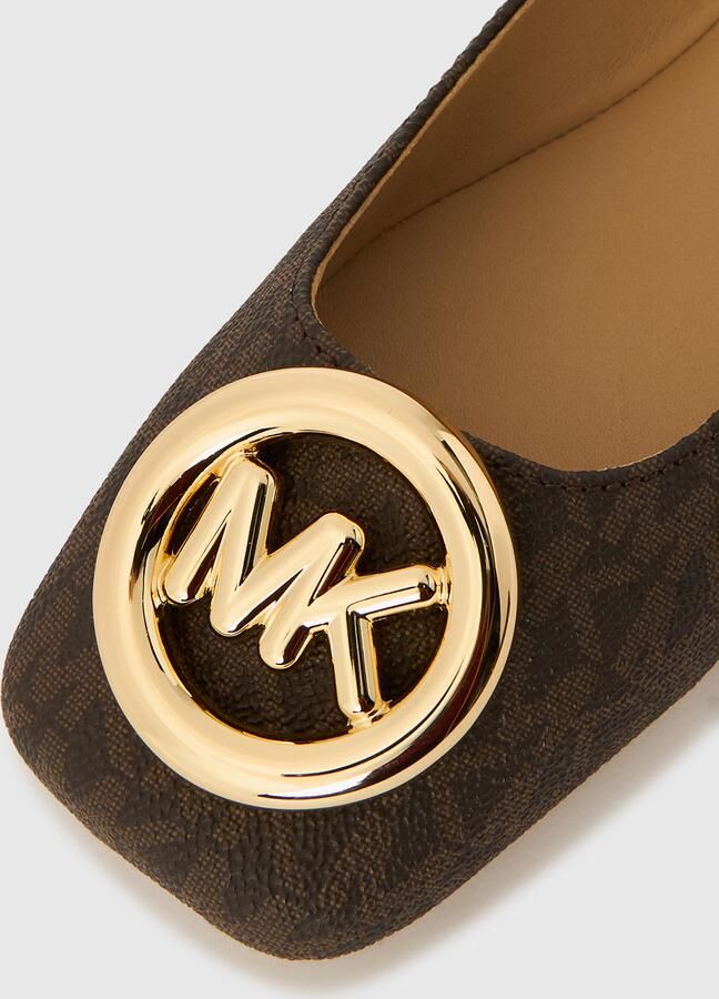 Michael Kors Dames Ballerina Bruin 40F5MLFP1B 200 Milan Flex - Foto 3