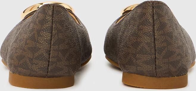 Michael Kors Dames Ballerina Bruin 40F5MLFP1B 200 Milan Flex - Foto 7