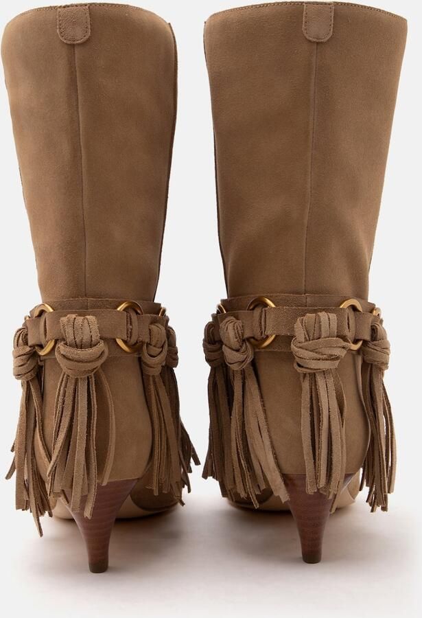 Michael Kors DANIELA FRINGE BOOT Lichtbruin - Foto 4