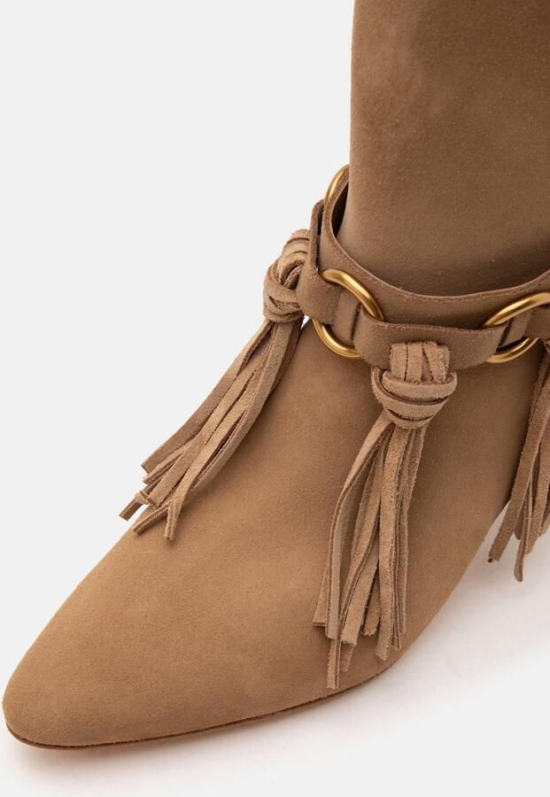 Michael Kors DANIELA FRINGE BOOT Lichtbruin - Foto 7