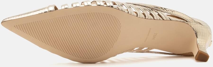 MICHAEL Kors Muiltjes 'ADRIANA' goud - Foto 6