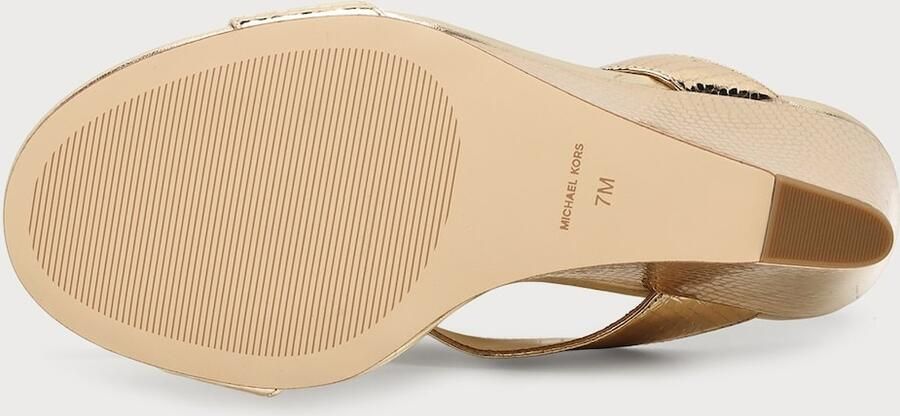MICHAEL Kors Muiltjes 'CHERIE' goud - Foto 6