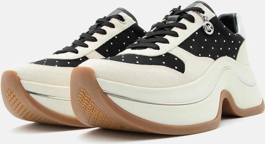 MICHAEL Kors Sneakers laag 'ARLA' beige zwart zilver offwhite - Foto 5