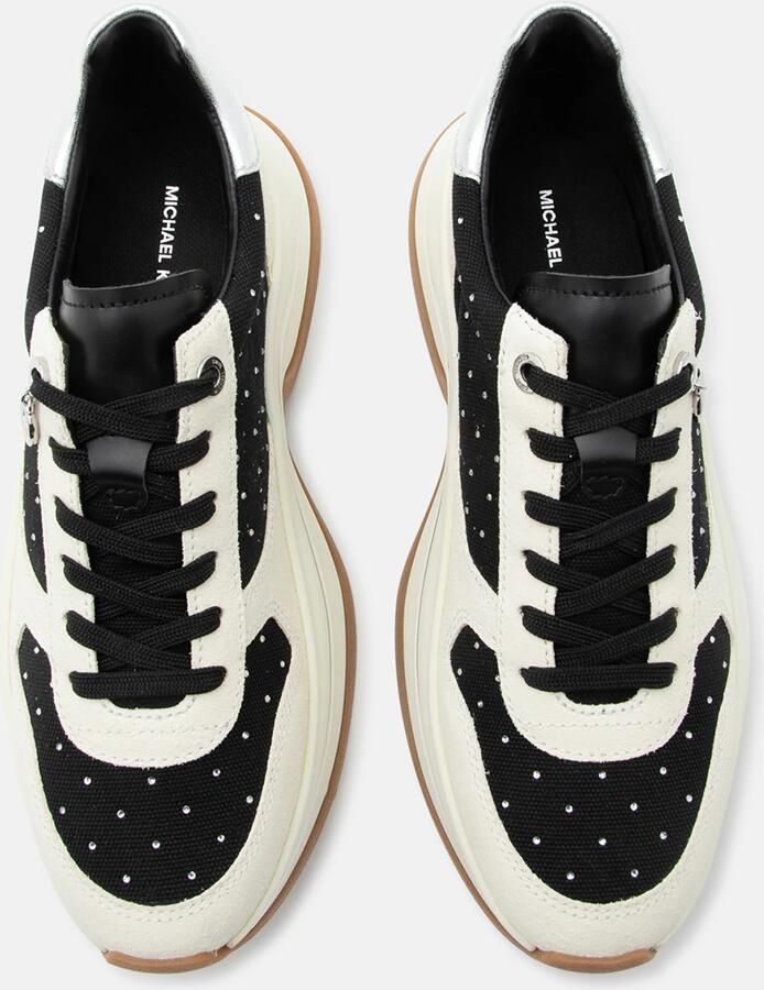MICHAEL Kors Sneakers laag 'ARLA' beige zwart zilver offwhite - Foto 3