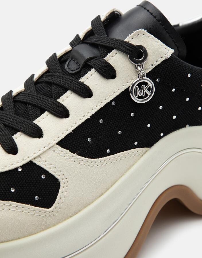 MICHAEL Kors Sneakers laag 'ARLA' beige zwart zilver offwhite - Foto 2