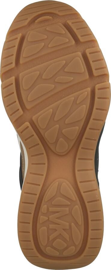 Michael Kors Sneakers laag 'CHASE' brokaat donkerbruin grijs zwart - Foto 3