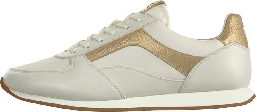 MICHAEL Kors Sneakers laag 'CINDY' lichtbeige goud