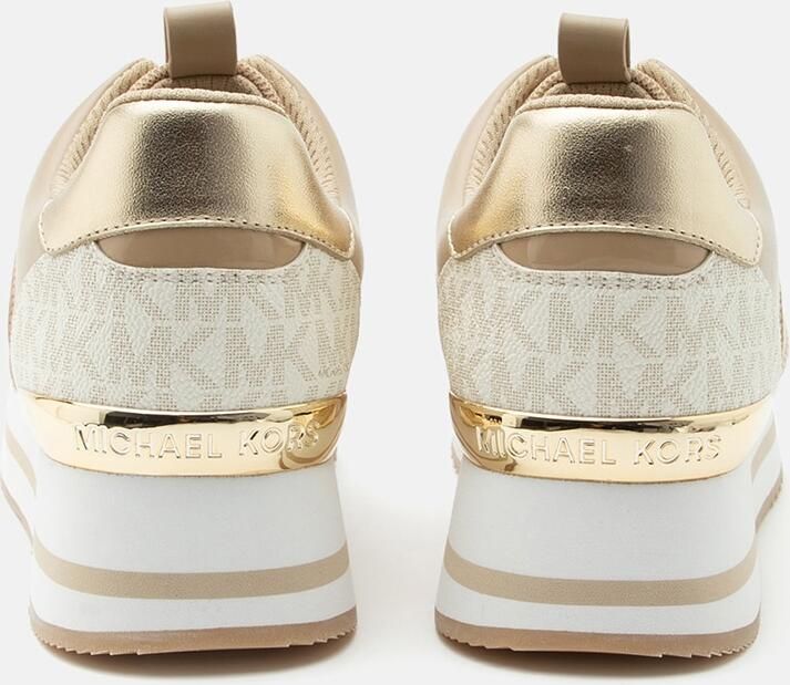 Michael Kors Raina Trainer Sneakers Dames Beige - Foto 3