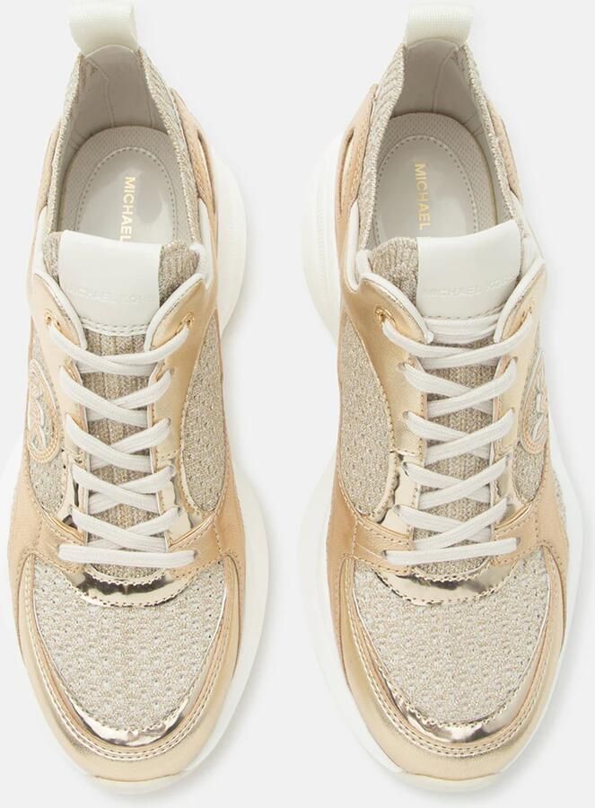 MICHAEL Kors Sneakers laag 'ZUMA' taupe goud - Foto 3