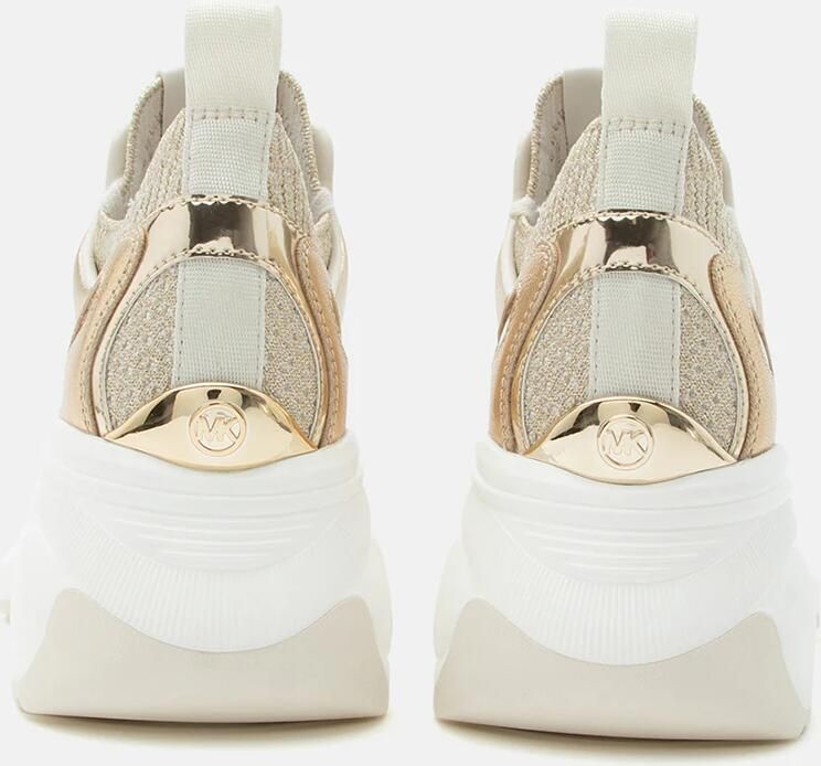 MICHAEL Kors Sneakers laag 'ZUMA' taupe goud - Foto 5