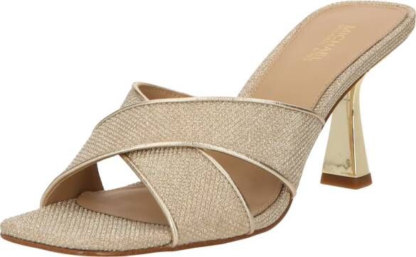Michael Kors 40f3clms3b Hakken Sandalen Beige 1 2 Vrouw - Foto 2