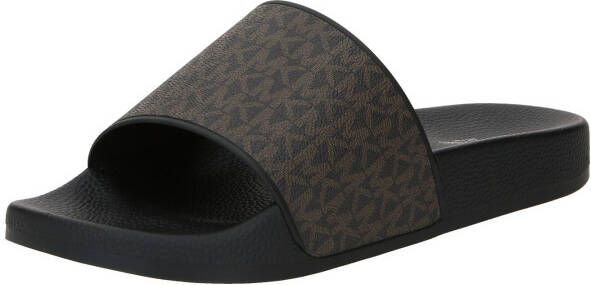 Michael Kors Bruine Slide Slippers voor Mannen Brown Heren - Foto 3